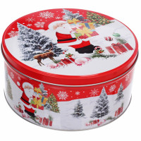 Банка жестяная "Настроение праздника" 20*9см 2500мл арт.894-410