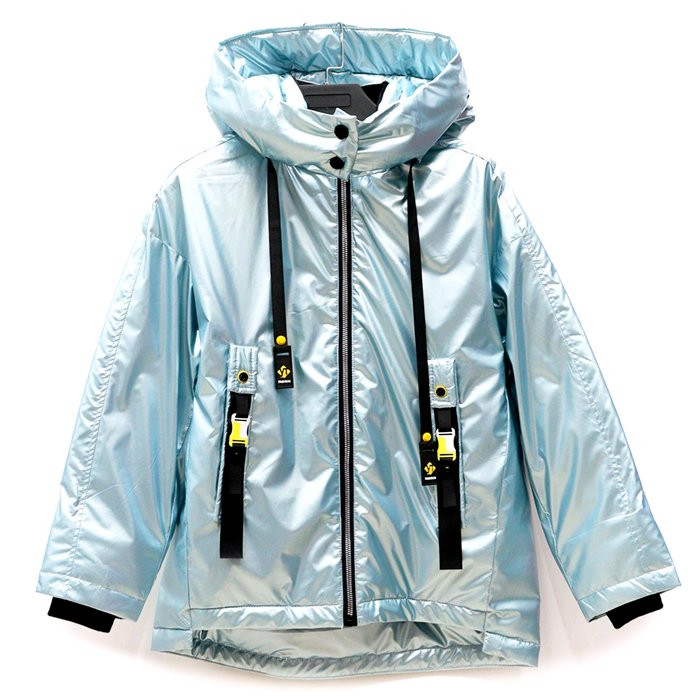 Куртка осенняя для девочки (Venedise) арт.bsd-99015-2 размерный ряд 34/134-44/164 цвет бирюзовый