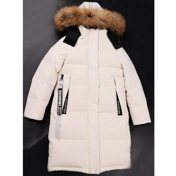 Куртка зимняя для девочки (MULTIBREND) арт.yb-3K1270-2 цвет бежевый