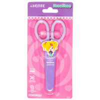 Ножницы детские 135мм пластиковые ручки (deVENTE) NicoNico:-) сиреневые защитный футляр арт.8010327