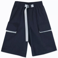 Шорты для мальчика артикул DELORAS 55468 размерный ряд 34/134-44/164 цвет черный