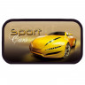Пенал 2 отделение (Оникс) ПКК 11-5 Sport car желтый 190*110 ламинированный картон (Ст.36)