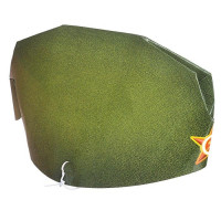 Пилотка из картона, карнавальная 37,2*28,4см арт.2714912