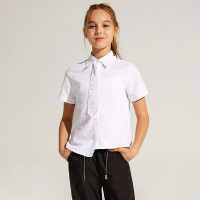 Блузка (Делорас) короткий рукав цвет белый артикул C64211S