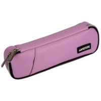 Пенал-косметичка 1 отделение кожзам (deVente) овальный Private пастельный розовый 22x6x4 см арт.7023307