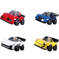 Конструктор пластиковый Гоночные машинки (Sluban) ассортимент арт.M38-B1203