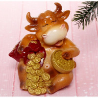 Копилка СГ "Бычок к достатку" 12см арт.541-323