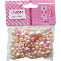 Бусины 100 штук (deVENTE) Pink Dream градиент французская сирень ассорти арт.8001206
