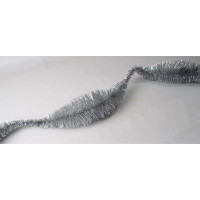 Мишура 200см №32 "Гирлянда" цв. серебро (Ст.60)