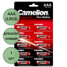 Батарейки Camelion LR03 (ААА) алкалиновые BL10 отрывной (цена за 1шт) (Ст.10)