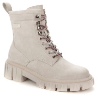 Ботинки для девочки (KEDDO) светло-бежевый верх-искуственный нубук подкладка - искусственная шерсть артикул 838229/05-02