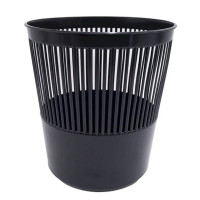Корзина для мусора 10л решетчатая черная арт.15-8387 (Ст.20)
