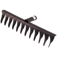 Грабли витые 12-зубые без черенка Эконом 30 см