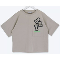 Футболка для мальчика арт.DELORAS 55473 размер 34/134-42/158 цвет серо-бежевый