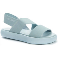 Босоножки для девочки (KEDDO) голубой верх-искусственная кожа подкладка-искусственная кожа размерный ряд 37-38 арт.527160/09-02