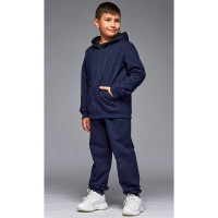 Костюм спортивный для мальчика арт.22-12 размерный ряд 30/116-42/158 цвет синий
