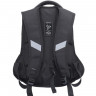 Рюкзак для мальчиков (Grizzly) арт RB-050-2 черный - серый 26х39х20 см