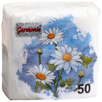 Салфетки 50штук в пачке Ромашки (Ст.60)