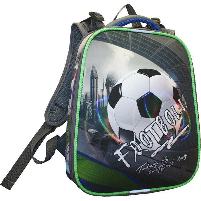 Ранец для мальчиков школьный (Ставиа) Футбол мультиколор арт 8094Б