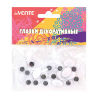 Набор для творчества Глазки декоративные 20 штук d-10 mm  овальные (deVENTE) арт.8001806