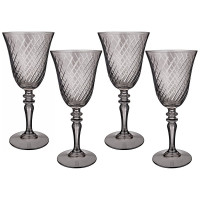 Набор бокалов 04шт/наб. стекло "SICILIA" GREY 270мл арт.312-100