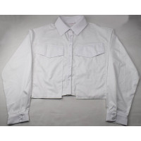 Блузка для девочки  (Colabear) длинный рукав цвет молочный арт.188914N