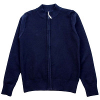 Кардиган для мальчика (Malini) арт.4077 размерный ряд 32/128-40/158 цвет синий