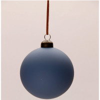 Шар пластик 06см матовый цв.темно-синий 164 арт.РШ5364