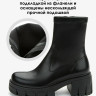Ботинки для девочки (BETSY) черный верх-искусственная кожа подкладка - байка артикул 938075/02-01