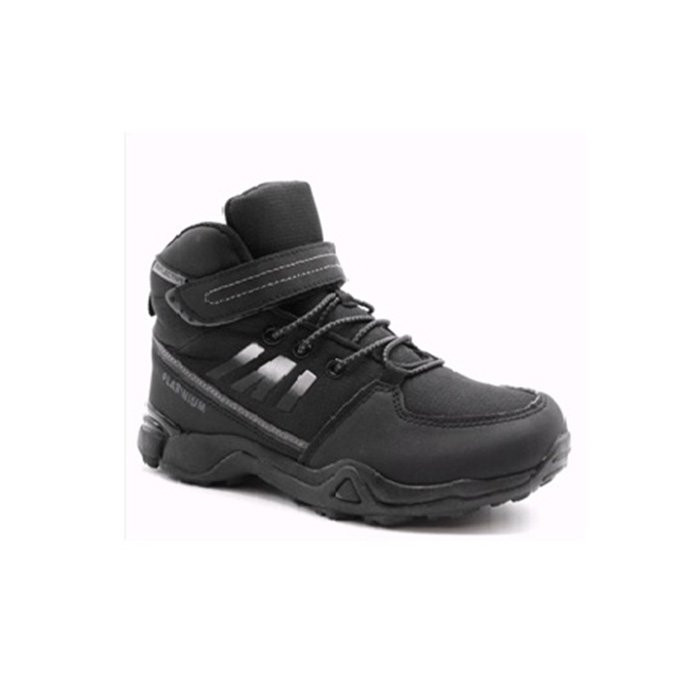 Ботинки для мальчика (Baas) черные верх-натуральная/искусственная кожа подкладка -шерсть артикул ls-C6059-1