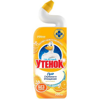 Чистящее средство  для сантехники ТУАЛЕТНЫЙ УТЕНОК 500мл Цитрусовый
