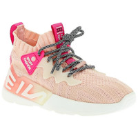 Кроссовки для девочки (KENKA) розовые верх-текстиль подкладка-кожа натуральная артикул MKP_30051_pink