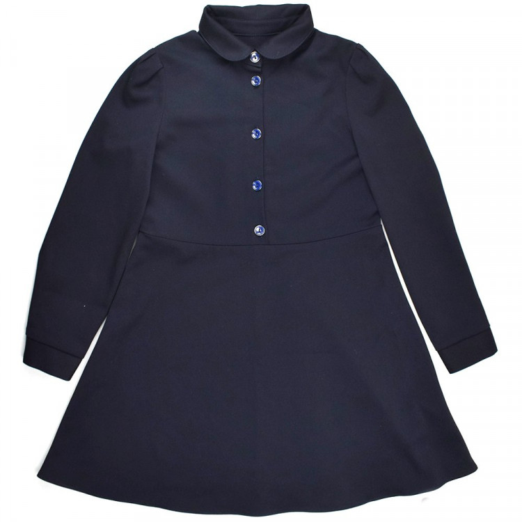 Платье для девочки (OVAS) арт.4809  размер 30/122-38/146 цвет синий