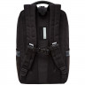 Рюкзак для мальчиков (Grizzly) арт RU-337-2/4 черный-черный 29х43х15 см