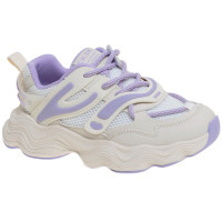 Кроссовки для девочки (Сказка) белый верх-искуственная кожа подкладка-текстиль артикул R263894002W