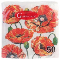 Салфетки 50штук в пачке Маки (Ст.60)