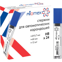 Стержни микрограф 0,7мм Attomex  НВ арт.5011700 (Ст.12)