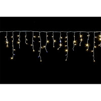 Гирлянда эл.д/дома подвесная Бахрома 3*0,3/0,7м 100LED (св.провод) цв.белый реж.мерцание арт.725-883