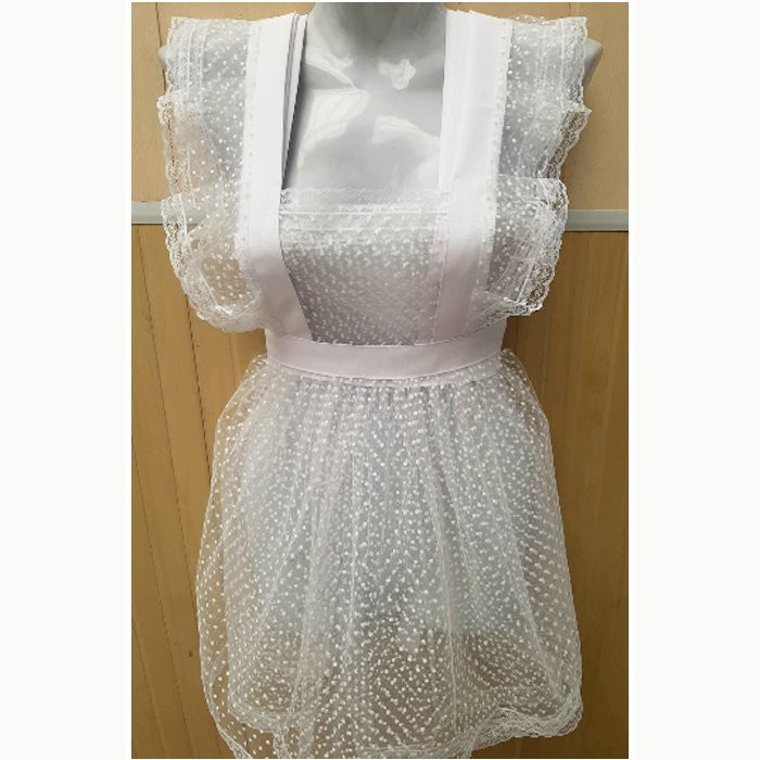 Платье для девочки арт.122333 размерный ряд 42/158-50/176 цвет белый