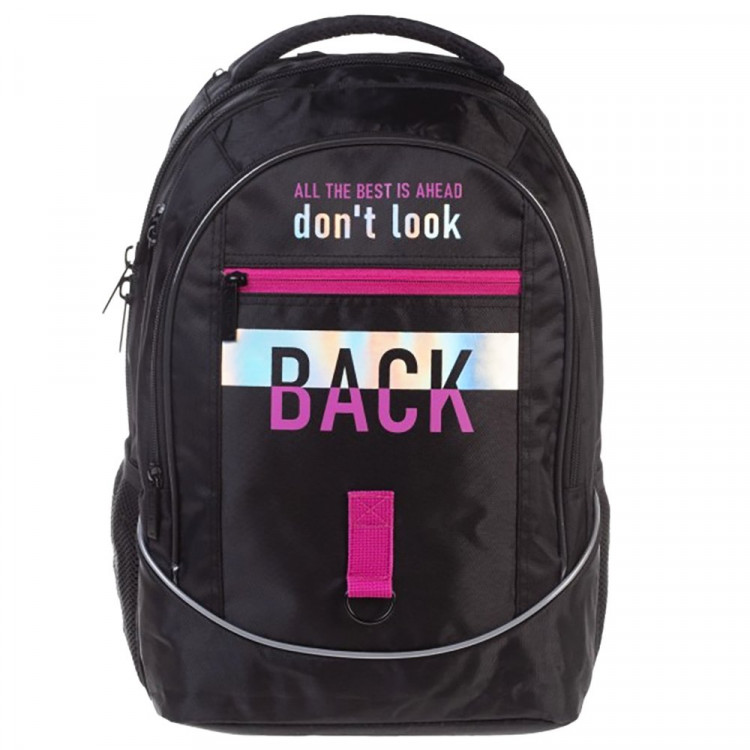 Рюкзак для девочек (Hatber) STREET Don't look back 42х30х20 см арт.NRk_90094