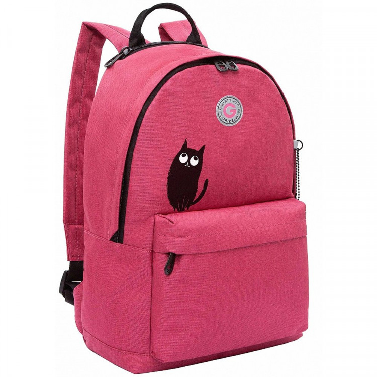 Рюкзак для девочек (Grizzly) арт.арт.RXL-623-1/3 розовый 26х38х12 см