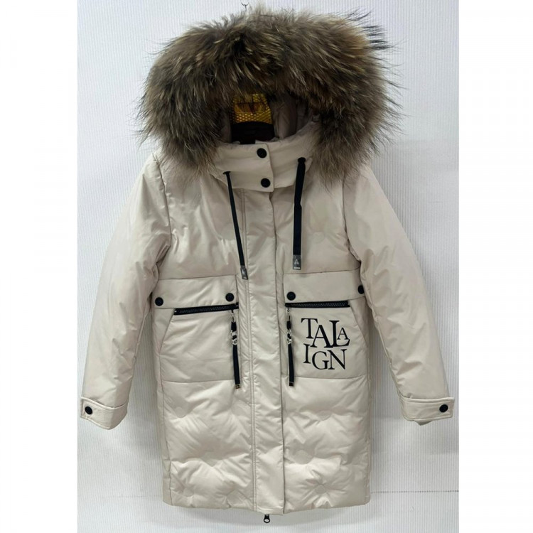 Куртка зимняя для девочки (MULTIBREND) арт.hwl-HL-816-1 цвет бежевый