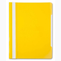 Папка скоросшиватель А4 Бюрократ желтый арт.PS20YEL(Ст.10)