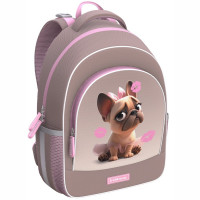 Рюкзак для девочек школьный (ErichKrause) ErgoLine Frenchie 39x28x14 см арт.64881