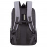 Рюкзак для мальчиков (Grizzly) арт RU-337-2/5 серый-салатовый 29х43х15 см