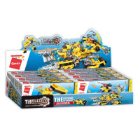 Конструктор пластиковый Мега робот Гордские службы QMAN 71-96 деталей ассорти арт.C1408