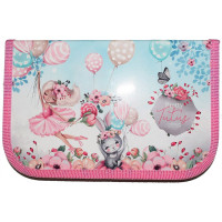 Пенал 1 отделение (Лист-Арт) Нежность ламинат 200х130х20мм арт.П1с-18-419