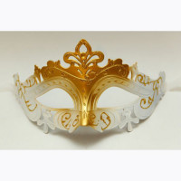 Маска карнавальная на глаза пластик "Нежность" арт.38502