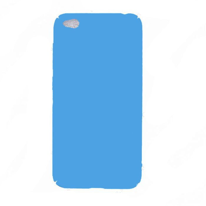 Накладка задняя NEYPO для Apple iPhone 7/8 Soft Touch пластик голубой