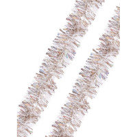 Мишура 200*10см "Матовое серебро" цв.серебро арт.80464